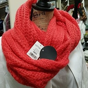 Beautiful Eden Eternity  Scarf/Geranium Color.